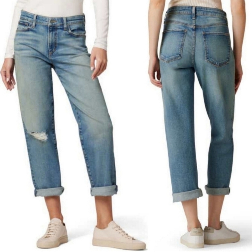 NWT Joe's The Niki Boyfriend Mid Rise Jeans, Size 23, Color Blue